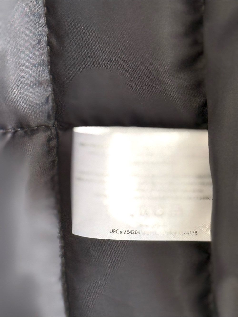 Orvis Men's Quilted Vest in Dark Gray - Picture 9 of 11